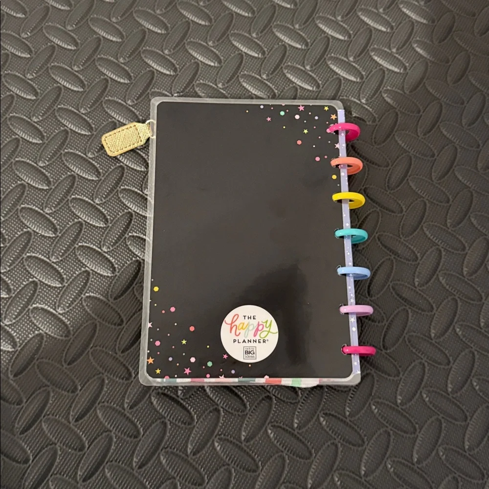 The Happy Planner - Black with Multicolor Accents